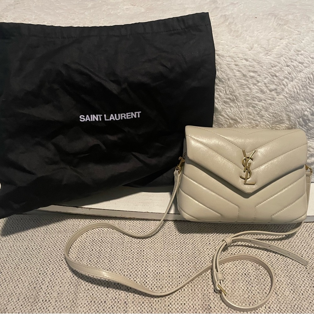 💯 Authentic Yves Saint Laurent-  Lou Lou Mini Leather Bag